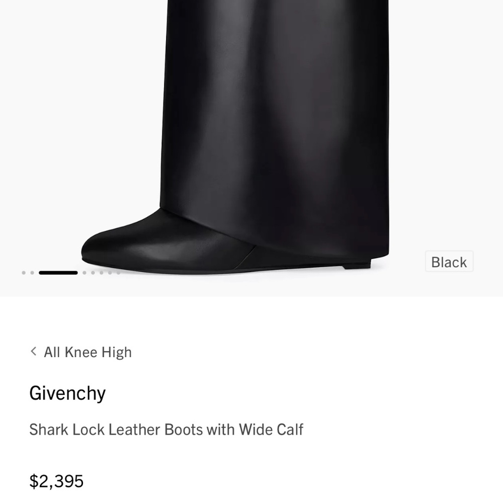 GIVENCHY SHARK BOOTS